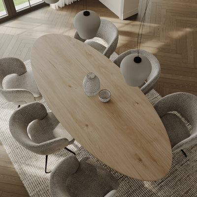 Ovale Eettafel