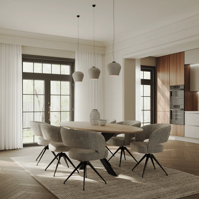 Ovale Eettafel