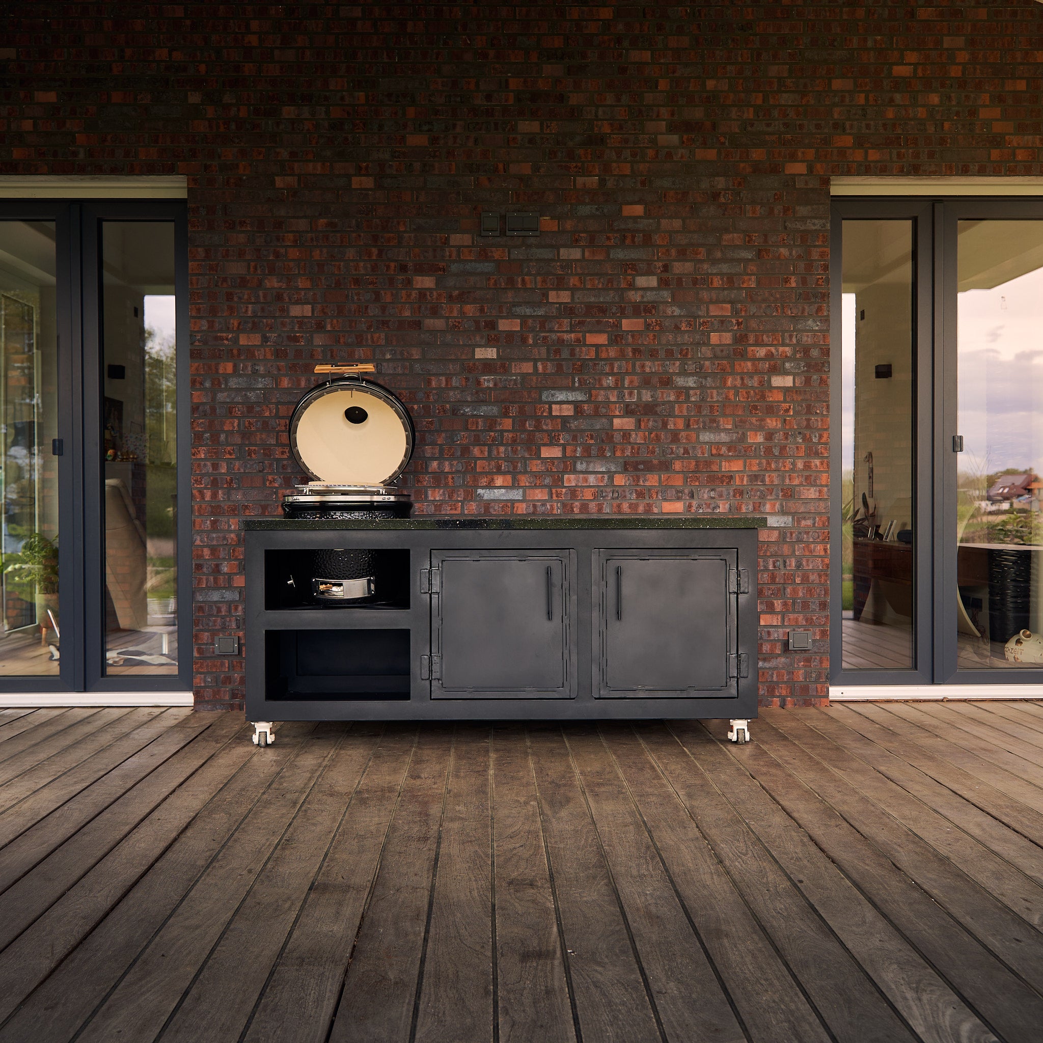 Buitenkeuken met Gas BBQ – Buitenkeukens Buitenkeuken met Gas BBQ – Buitenkeukens