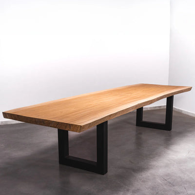 Boomstam Eettafel Sipo  - 350 x 105 x 7 cm