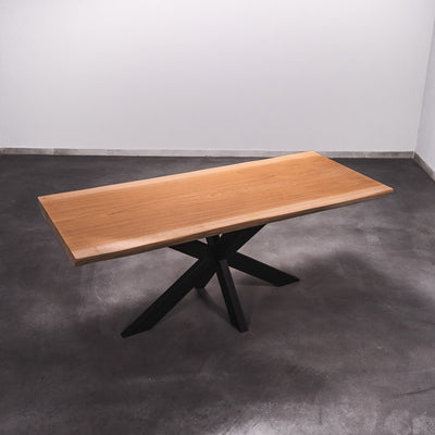 Boomstam Eettafel Sipo  - 200 x 85 x 7 cm