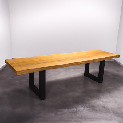 Boomstam Eettafel Bilinga  - 300 x 90 x 7 cm