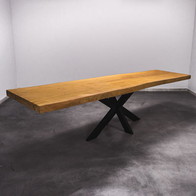 Boomstam Eettafel Bilinga  - 320 x 85 x 7 cm
