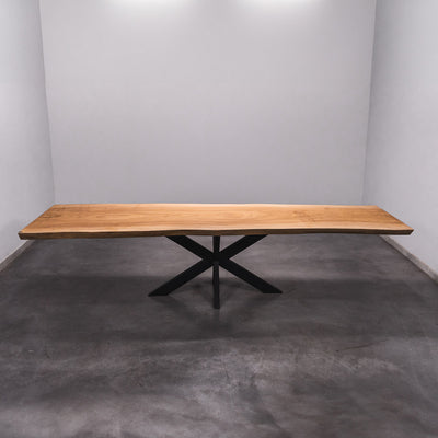 Boomstam Eettafel Sipo  - 275 x 90 x 7 cm