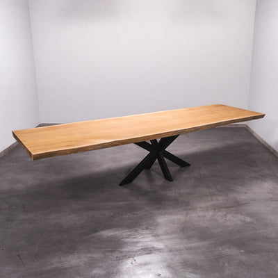 Boomstam Eettafel Sipo  - 360 x 110 x 7 cm