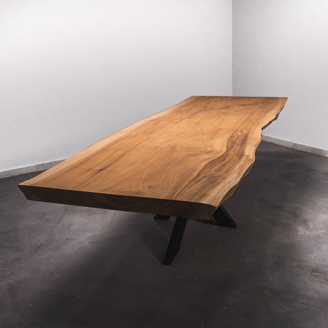Boomstam Eettafel Sipo  - 300 x 105 x 7 cm