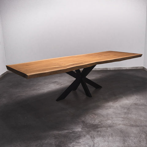 Boomstam Eettafel Sipo  - 300 x 105 x 7 cm