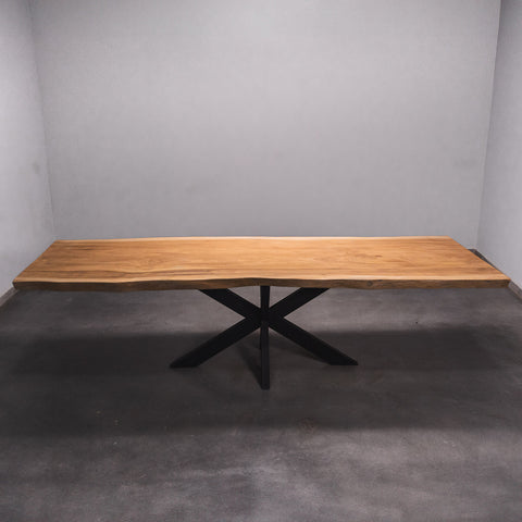 Boomstam Eettafel Sipo  - 300 x 105 x 7 cm