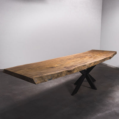 Boomstam Eettafel Tali  - 380 x 95 x 7 cm
