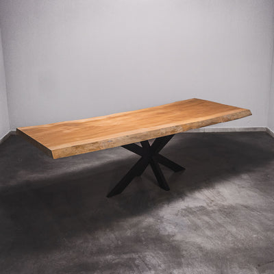 Boomstam Eettafel Sipo  - 300 x 105 x 7 cm