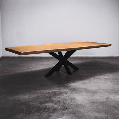 Boomstam Eettafel Sipo  - 300 x 105 x 7 cm