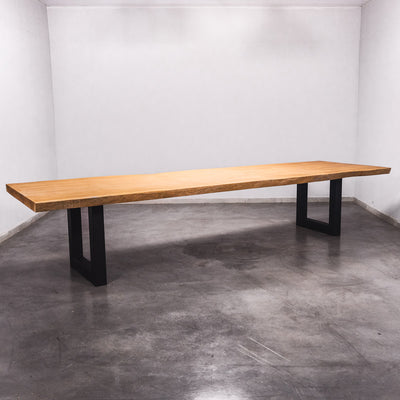 Boomstam Eettafel Sipo  - 400 x 120 x 7 cm