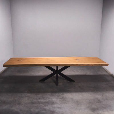Boomstam Eettafel Sipo  - 270 x 85 x 7 cm