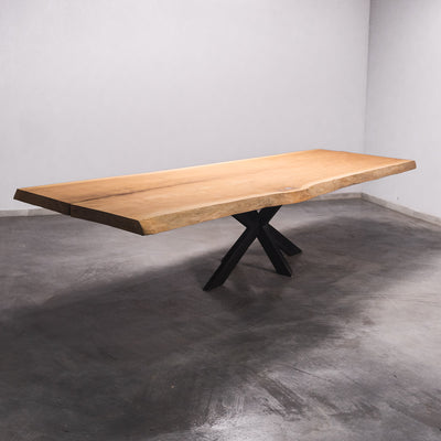 Boomstam Eettafel Sipo  - 350 x 120 x 7 cm