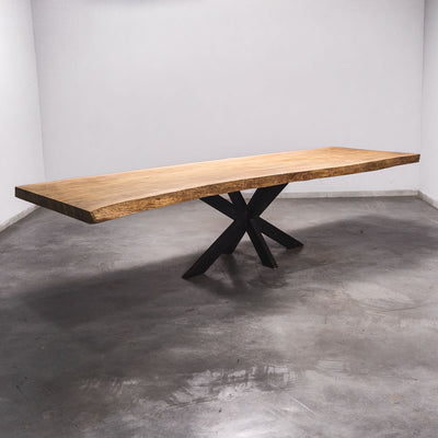 Boomstam Eettafel Tali  - 330 x 100 x 7 cm