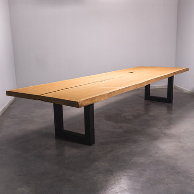 Boomstam Eettafel Sipo  - 410 x 130 x 7 cm
