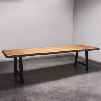 Boomstam Eettafel Sipo  - 300 x 80 x 7 cm