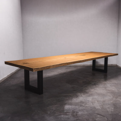 Boomstam Eettafel Sipo  - 415 x 130 x 7 cm