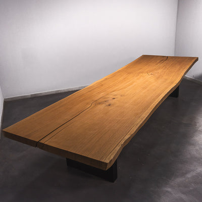 Boomstam Eettafel Sipo  - 425 x 125 x 7 cm
