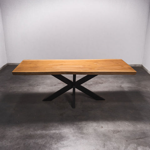 Boomstam Eettafel Sipo  - 240 x 100 x 7 cm