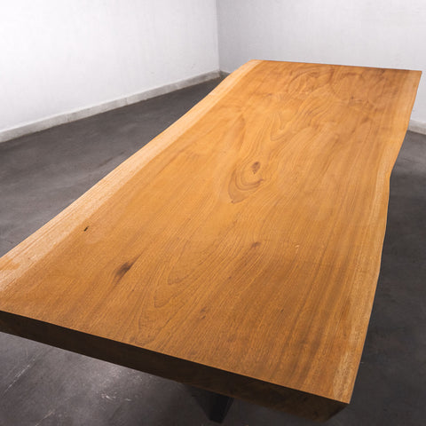 Boomstam Eettafel Sipo  - 240 x 100 x 7 cm