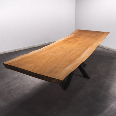 Boomstam Eettafel Sipo  - 290 x 95 x 7 cm