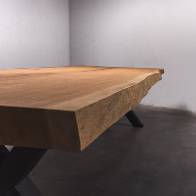 Boomstam Eettafel Sipo  - 350 x 130 x 7 cm
