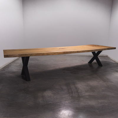 Boomstam Eettafel Tali  - 425 x 110 x 7 cm