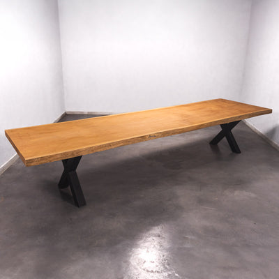 Boomstam Eettafel Sipo  - 435 x 120 x 7 cm