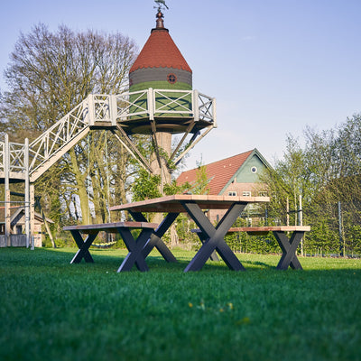Tuintafel douglas hout
