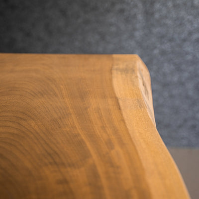 boomstam tafel voor buiten