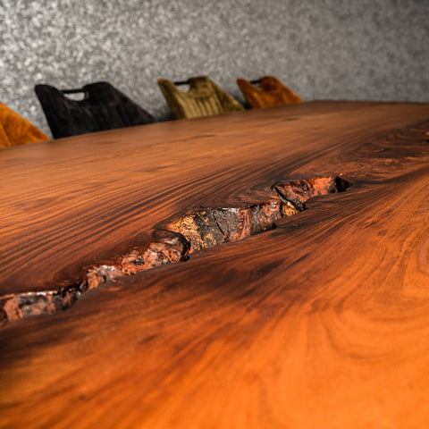 Khaya hout tafel 360cm lang