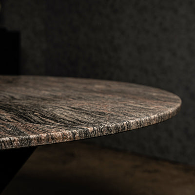 ronde eettafel uit Graniet
